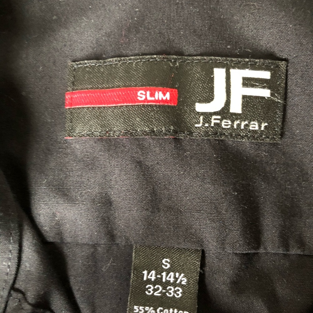 J Ferrar size small button down dress shirt